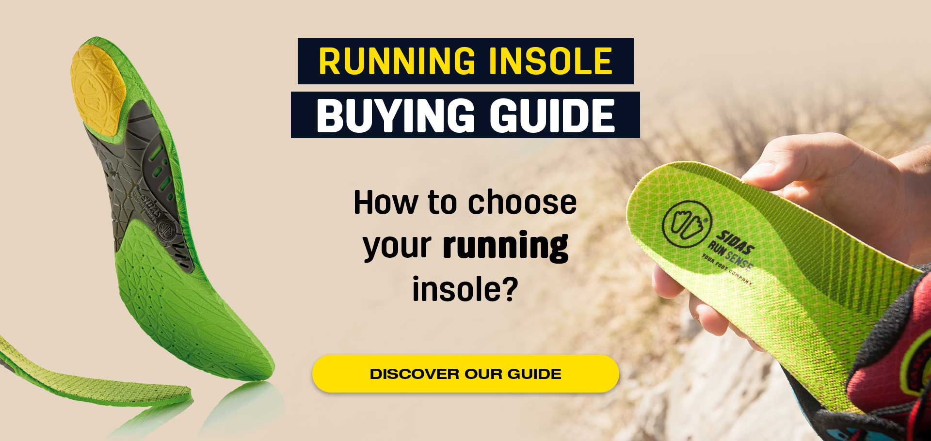 Running insole buying guide : how to choose your Sidas running insole?